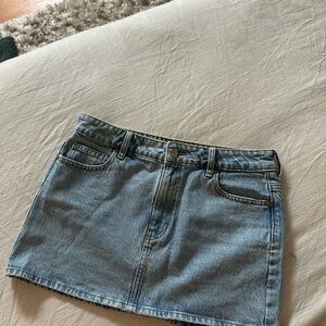 Denim Mini Skirt PacSun